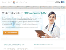 Tablet Screenshot of flevoresearch.com
